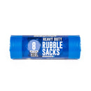 3 x 8 Rubble Sacks Blue